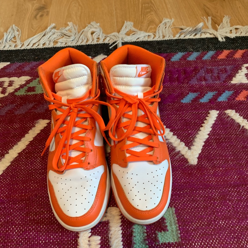 Nike Dunk High - Syracuse - size 10 men’s (gently used)